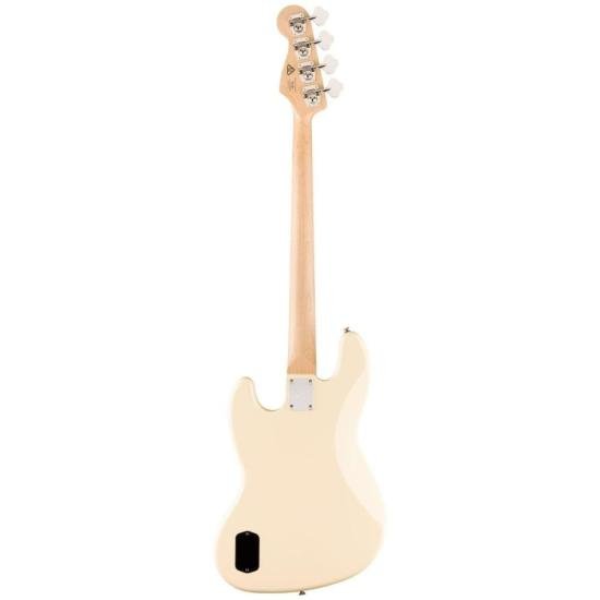 Contrabaixo Squier Active Jazz Bass Affinity Olympic White por 3.599,00 à vista no boleto/pix ou parcele em até 12x sem juros. Compre na loja Mundomax!