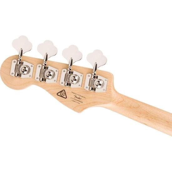 Contrabaixo Squier Active Jazz Bass Affinity Olympic White por 3.599,00 à vista no boleto/pix ou parcele em até 12x sem juros. Compre na loja Mundomax!