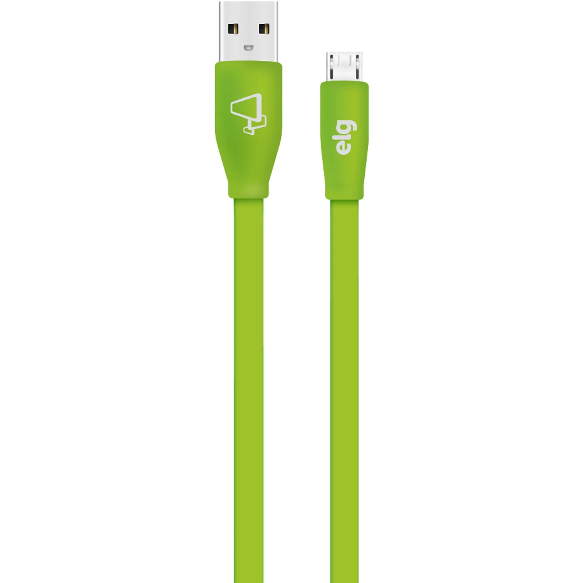 Cabo Micro USB L510VD 1m Verde ELG (85204)