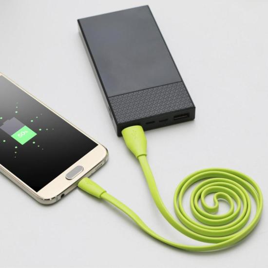 Cabo Micro USB L510VD 1m Verde ELG por 17,00 à vista no boleto/pix ou parcele em até 1x sem juros. Compre na loja Mundomax!