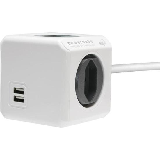 Adaptador Benjamim Múltiplo Powercube PWC-X4U/3M Bivolt ELG por 160,00 à vista no boleto/pix ou parcele em até 6x sem juros. Compre na loja Mundomax!