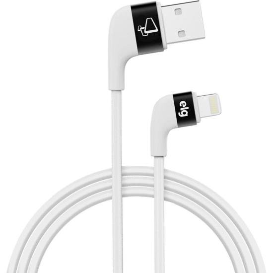 Cabo Lightning 90º Branco XFT810WH ELG por 22,00 à vista no boleto/pix ou parcele em até 1x sem juros. Compre na loja Mundomax!