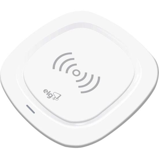 Carregador Wireless de Mesa ELG WQ1WH Branco por 51,00 à vista no boleto/pix ou parcele em até 2x sem juros. Compre na loja Mundomax!