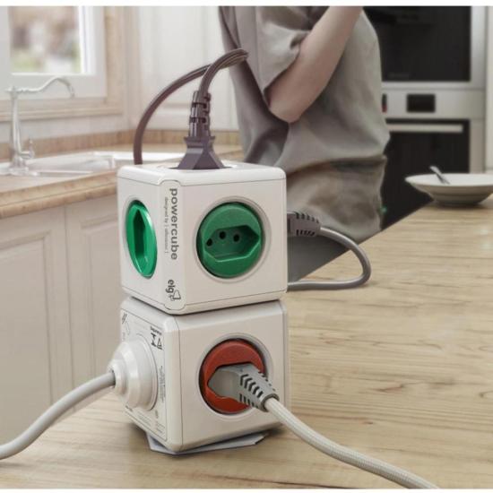 Adaptador Benjamim Múltiplo Powercube PWC-X5/3M Bivolt ELG por 140,00 à vista no boleto/pix ou parcele em até 5x sem juros. Compre na loja Mundomax!