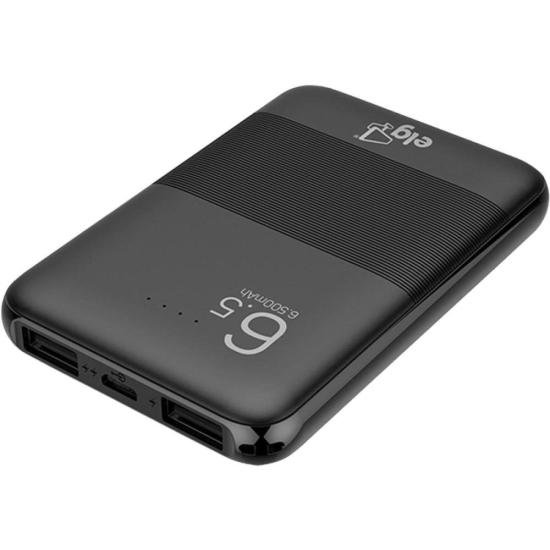 Bateria Portátil Power Bank 6500mAh PB65 ELG por 80,00 à vista no boleto/pix ou parcele em até 3x sem juros. Compre na loja Mundomax!