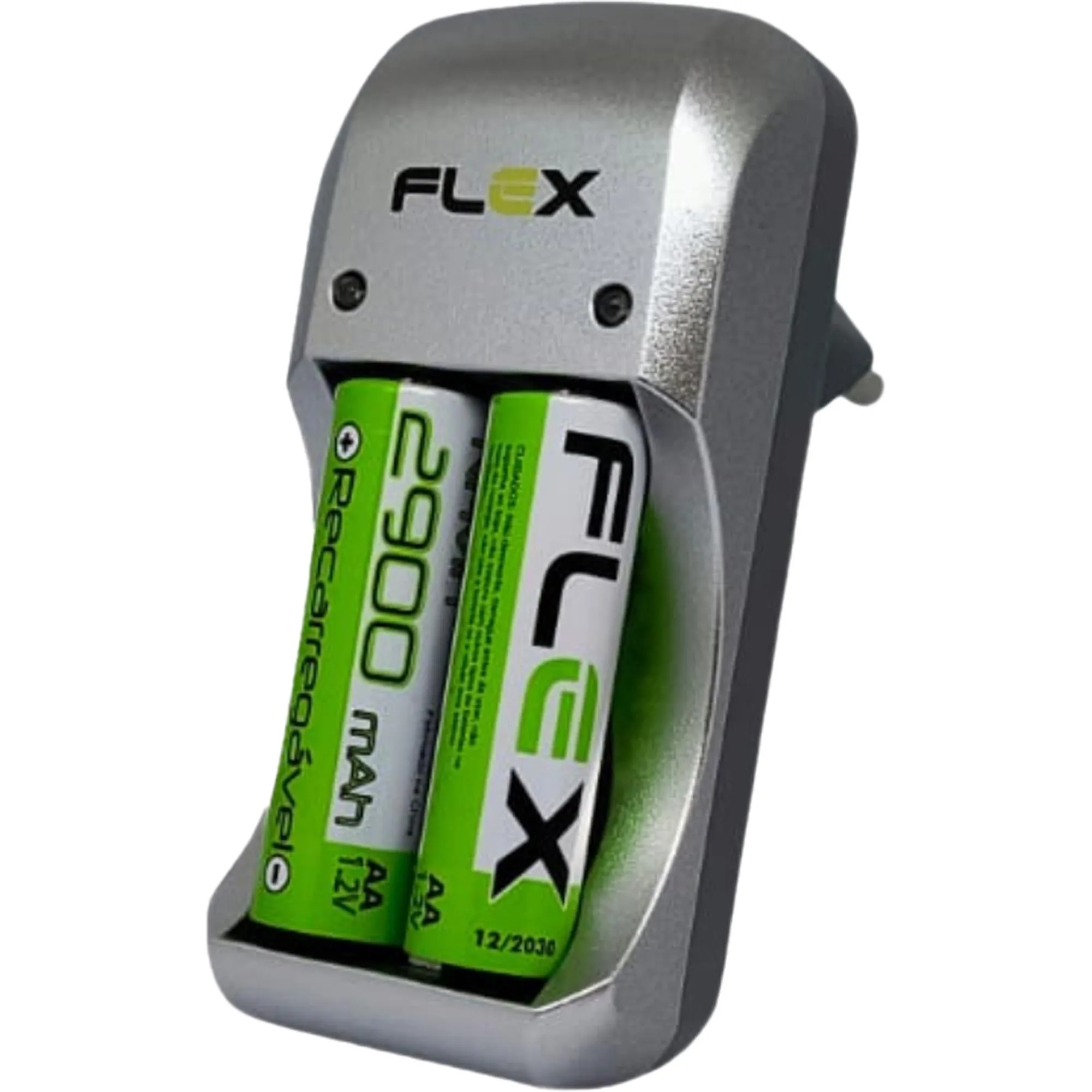 Carregador de Pilhas AA/AAA/9V FXC172P Bivolt Flex (85280)