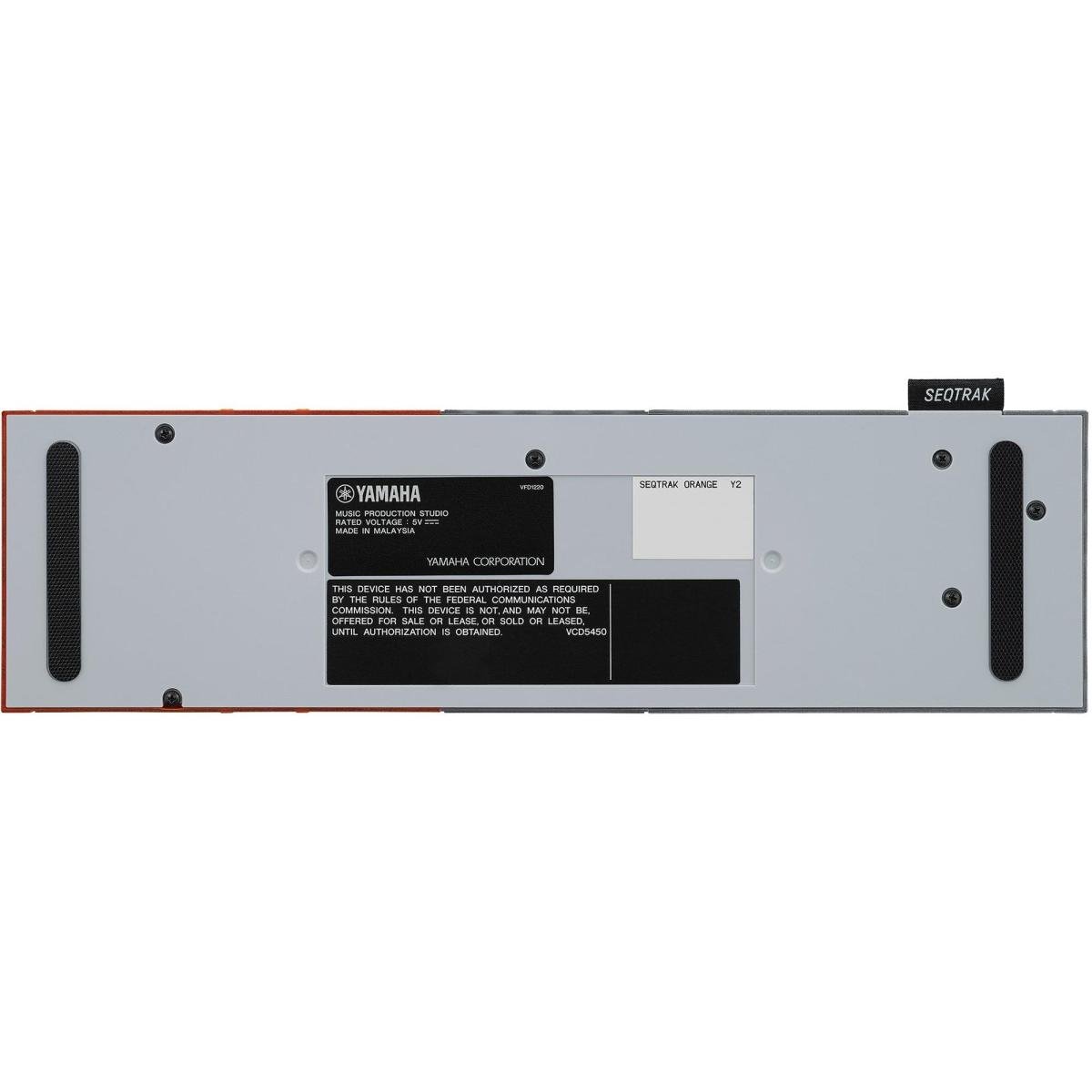 Módulo de Produção Yamaha SEQTRAK Laranja - Mundomax