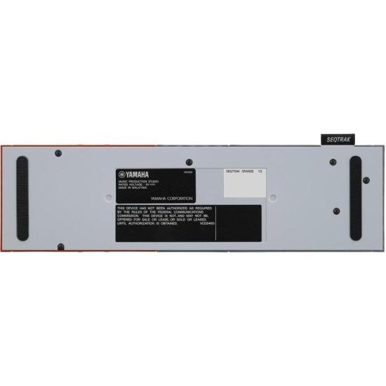 Módulo de Produção Yamaha SEQTRAK Laranja por 3.440,00 à vista no boleto/pix ou parcele em até 12x sem juros. Compre na loja Mundomax!