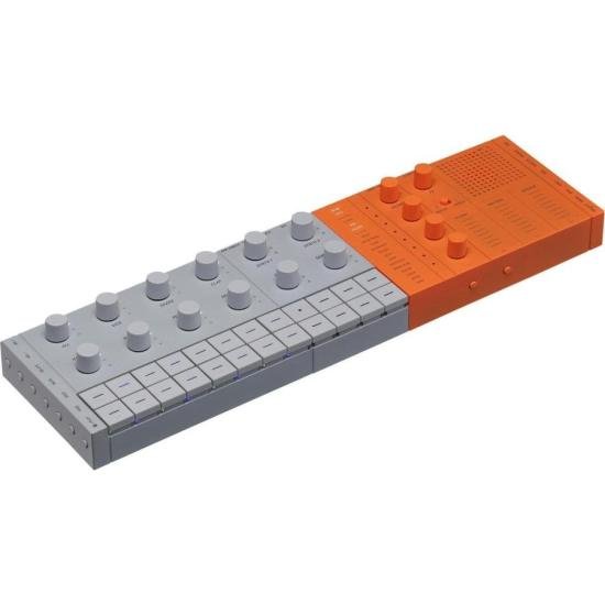 Módulo de Produção Yamaha SEQTRAK Laranja por 3.440,00 à vista no boleto/pix ou parcele em até 12x sem juros. Compre na loja Mundomax!