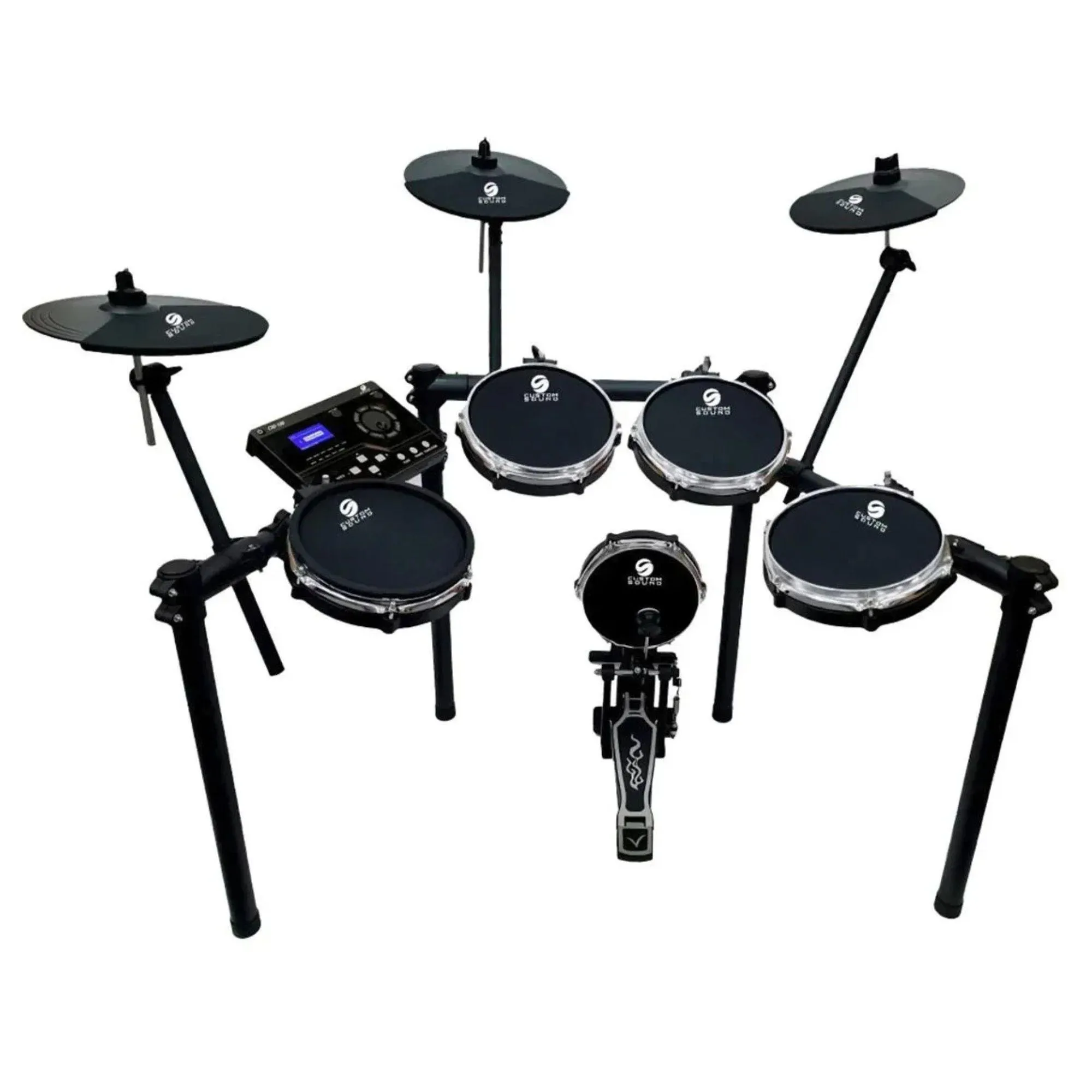 Bateria Eletrônica Custom Sound CSD 100 8 Pads com Bluetooth (85339)