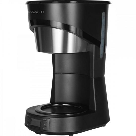 Cafeteira Programável Agratto Aroma Preta 127v por 249,00 à vista no boleto/pix ou parcele em até 9x sem juros. Compre na loja Mundomax!