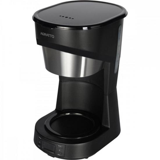 Cafeteira Programável Agratto Aroma Preta 220v por 249,00 à vista no boleto/pix ou parcele em até 9x sem juros. Compre na loja Mundomax!