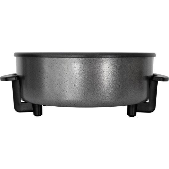 Panela Elétrica Agratto Mangiare Preta 220v por 210,00 à vista no boleto/pix ou parcele em até 8x sem juros. Compre na loja Mundomax!