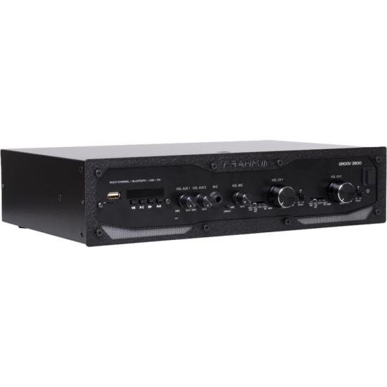 Amplificador Frahm GR 3800 G5 Bluetooth 300w por 2.047,00 à vista no boleto/pix ou parcele em até 12x sem juros. Compre na loja Mundomax!