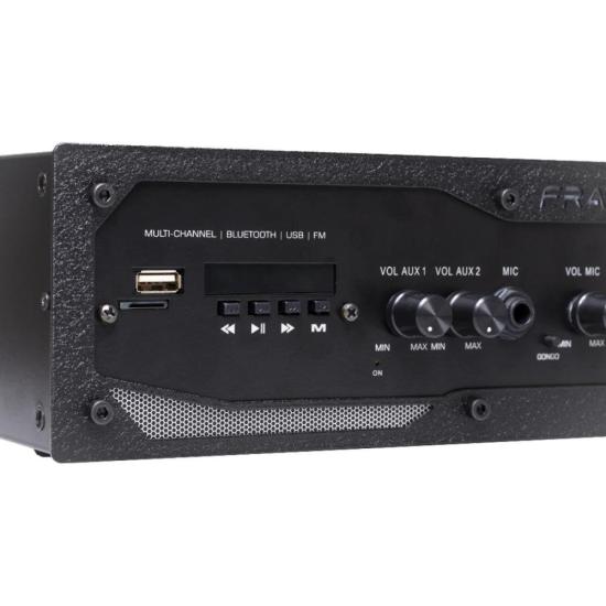 Amplificador Frahm GR 3800 G5 Bluetooth 300w por 2.047,00 à vista no boleto/pix ou parcele em até 12x sem juros. Compre na loja Mundomax!