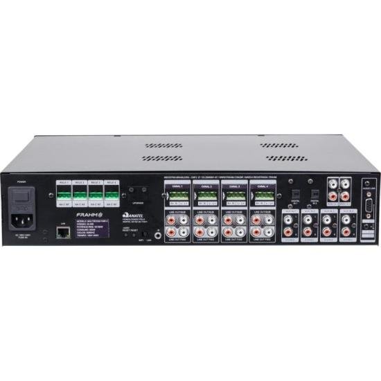 Amplificador Frahm Multiroom FMR 4 80w Rms por 8.602,00 à vista no boleto/pix ou parcele em até 12x sem juros. Compre na loja Mundomax!