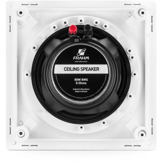 Arandela Frahm 6\" 80w Alumínio Quadrada Cx Branca por 0,00 à vista no boleto/pix ou parcele em até 1x sem juros. Compre na loja Mundomax!