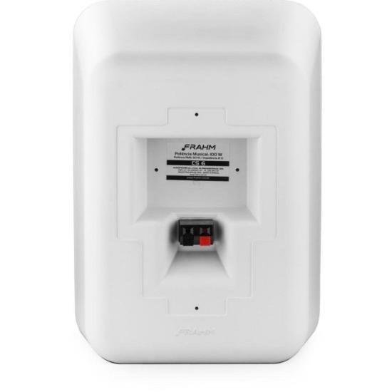 Caixa de Som Passiva Frahm CS 6\" 100w Branca por 967,00 à vista no boleto/pix ou parcele em até 10x sem juros. Compre na loja Mundomax!