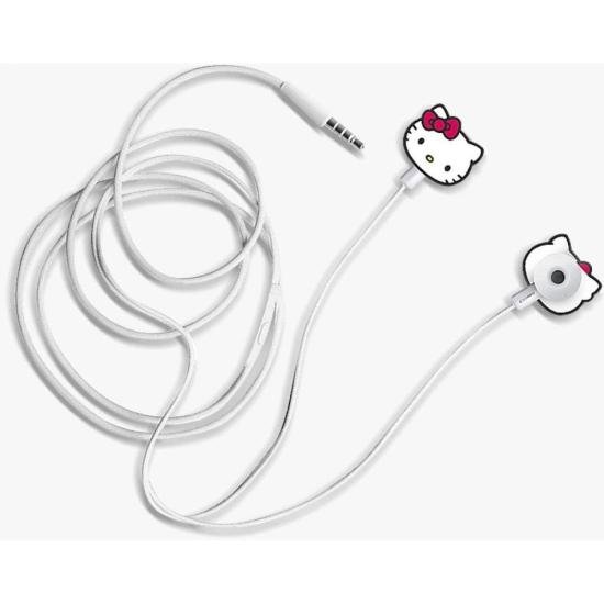 Fone de Ouvido Letron Hello Kitty Branco por 55,00 à vista no boleto/pix ou parcele em até 2x sem juros. Compre na loja Mundomax!
