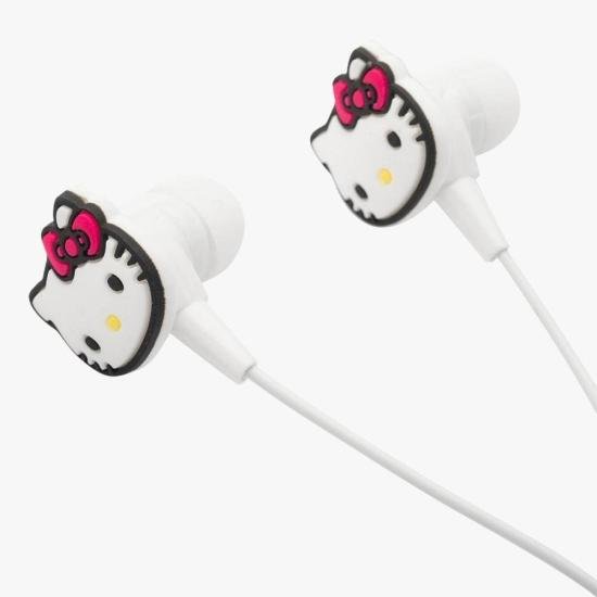 Fone de Ouvido Letron Hello Kitty Branco por 55,00 à vista no boleto/pix ou parcele em até 2x sem juros. Compre na loja Mundomax!