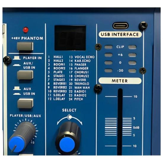 Mesa de Som Soundcraft MI-6 06 Canais USB por 999,00 à vista no boleto/pix ou parcele em até 10x sem juros. Compre na loja Mundomax!