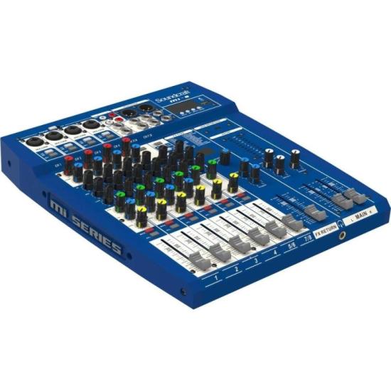 Mesa de Som Soundcraft MI-8 08 Canais USB por 1.399,00 à vista no boleto/pix ou parcele em até 12x sem juros. Compre na loja Mundomax!