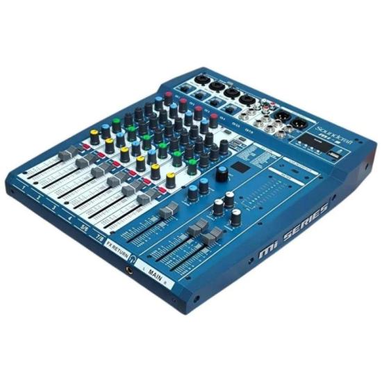 Mesa de Som Soundcraft MI-8 08 Canais USB por 1.399,00 à vista no boleto/pix ou parcele em até 12x sem juros. Compre na loja Mundomax!