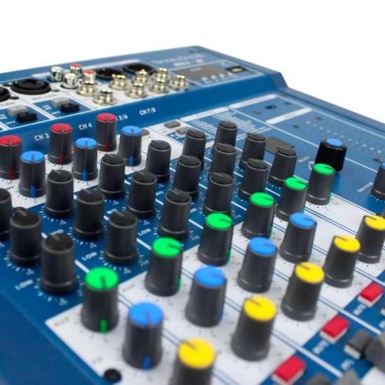 Mesa de Som Soundcraft MI-8 08 Canais USB por 1.399,00 à vista no boleto/pix ou parcele em até 12x sem juros. Compre na loja Mundomax!