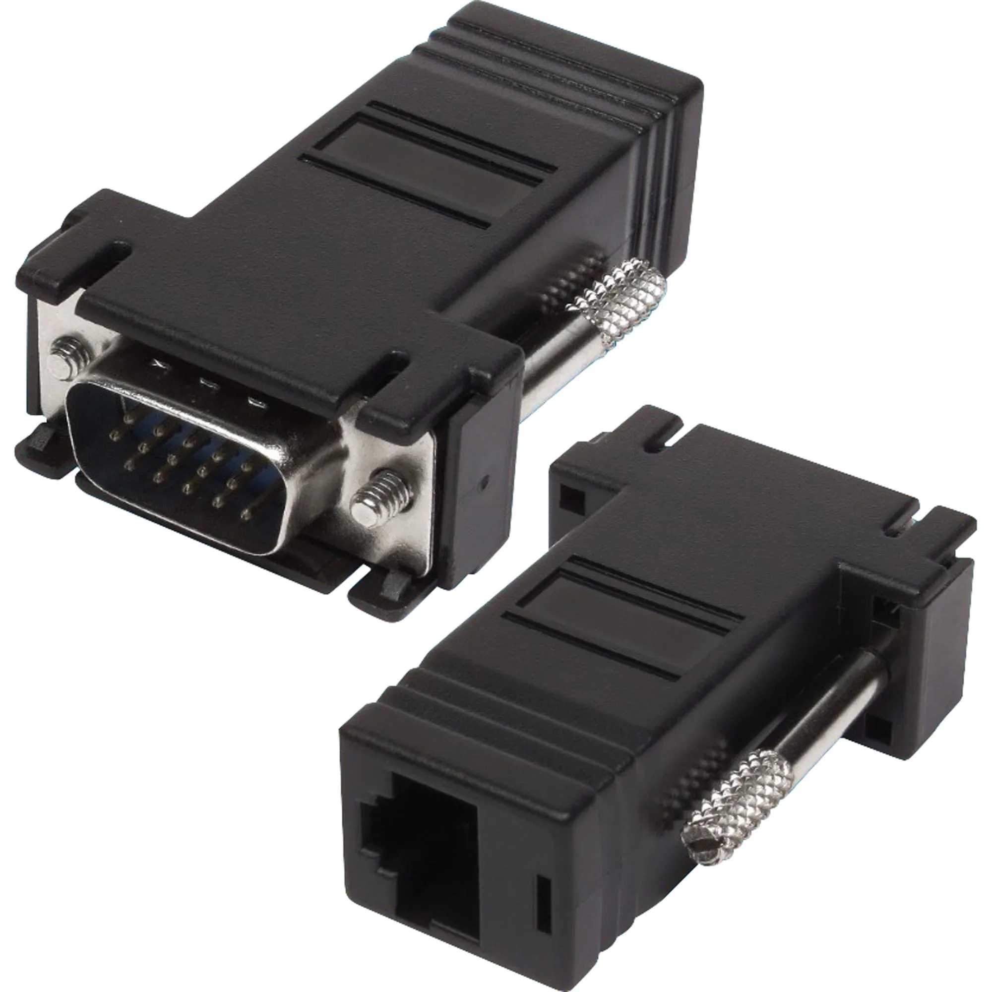 Adaptador VGA Macho Para RJ45 Preto Storm (85558)