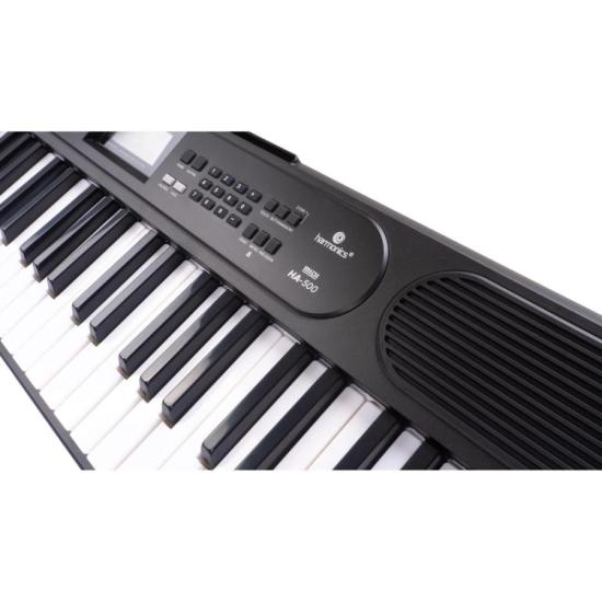 Teclado Harmonics HA-500 Musical por 699,00 à vista no boleto/pix ou parcele em até 10x sem juros. Compre na loja Mundomax!