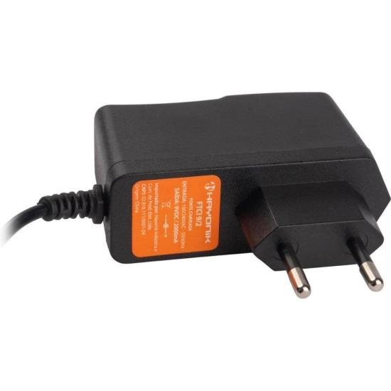 Fonte Chaveada HAYONIK FTCI9/2 9V / 2A 18W P4 Centro Positivo Bivolt por 45,00 à vista no boleto/pix ou parcele em até 1x sem juros. Compre na loja Mundomax!