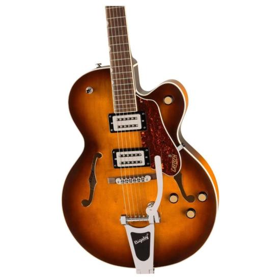 Guitarra Gretsch Streamliner G2420T Hollow Body With Bigsby Robusto por 7.299,00 à vista no boleto/pix ou parcele em até 12x sem juros. Compre na loja Mundomax!
