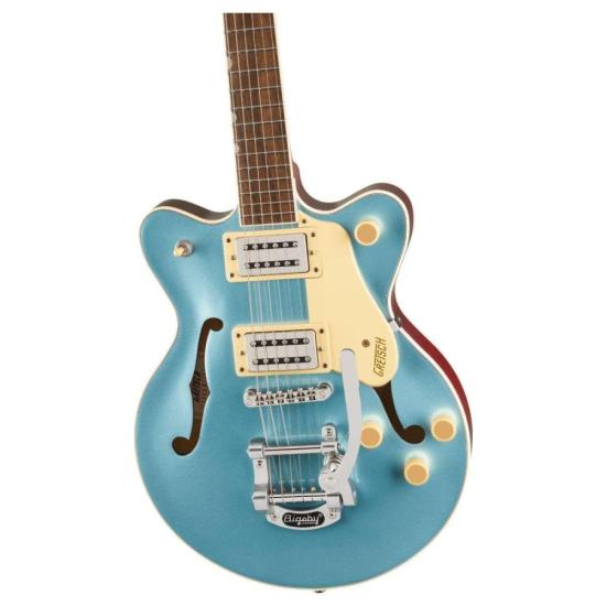 Guitarra Gretsch Streamliner G2655T Center Block Jr. Double-Cut With por 6.299,00 à vista no boleto/pix ou parcele em até 12x sem juros. Compre na loja Mundomax!