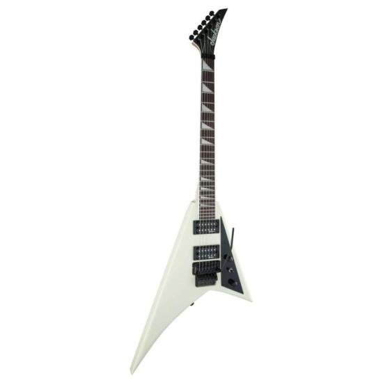 Guitarra Jackson Rhoads JS32 Marfim por 4.041,00 à vista no boleto/pix ou parcele em até 12x sem juros. Compre na loja Mundomax!