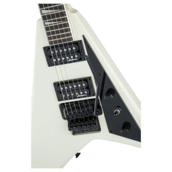 Guitarra Jackson Rhoads JS32 Marfim por 4.041,00 à vista no boleto/pix ou parcele em até 12x sem juros. Compre na loja Mundomax!