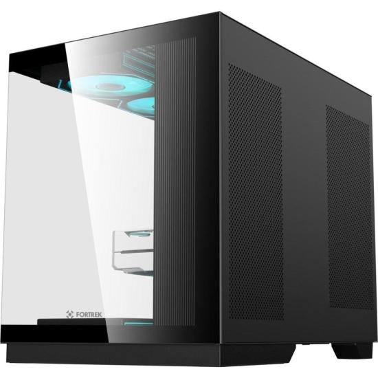 Gabinete Gamer Fortrek Clarity Max Preto por 430,00 à vista no boleto/pix ou parcele em até 10x sem juros. Compre na loja Fortrek!