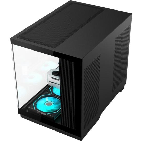 Gabinete Gamer Fortrek Clarity Max Preto por 430,00 à vista no boleto/pix ou parcele em até 10x sem juros. Compre na loja Fortrek!