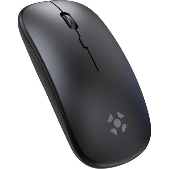 Mouse Sem Fio Slim Fortrek MS14 Preto por 38,00 à vista no boleto/pix ou parcele em até 1x sem juros. Compre na loja Mundomax!