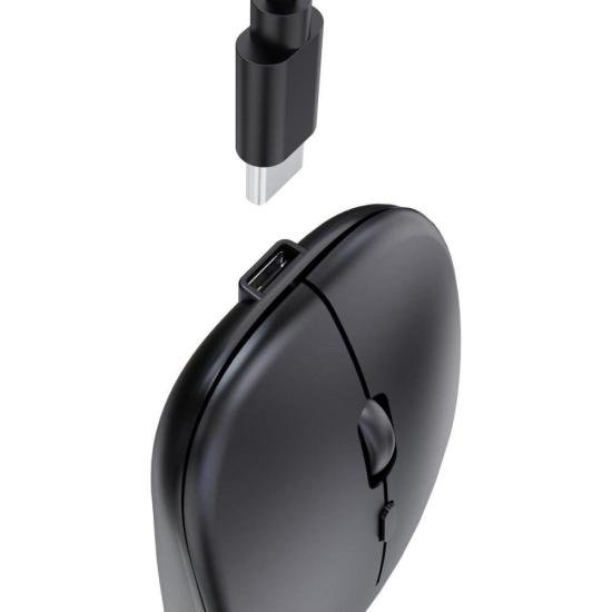 Mouse Sem Fio Slim Fortrek MS14 Preto por 38,00 à vista no boleto/pix ou parcele em até 1x sem juros. Compre na loja Mundomax!
