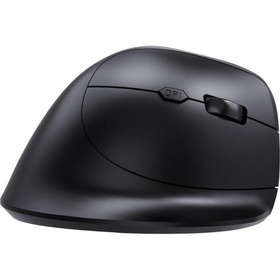 Mouse Vertical Sem Fio Ergonômico Fortrek MERG15 Preto por 90,00 à vista no boleto/pix ou parcele em até 3x sem juros. Compre na loja Mundomax!