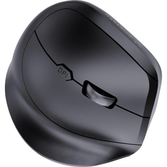 Mouse Vertical Sem Fio Ergonômico Fortrek MERG15 Preto por 90,00 à vista no boleto/pix ou parcele em até 3x sem juros. Compre na loja Mundomax!