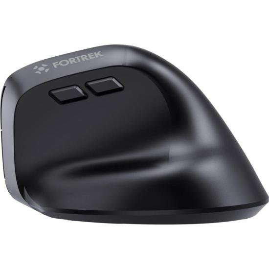 Mouse Vertical Sem Fio Ergonômico Fortrek MERG15 Preto por 90,00 à vista no boleto/pix ou parcele em até 3x sem juros. Compre na loja Mundomax!