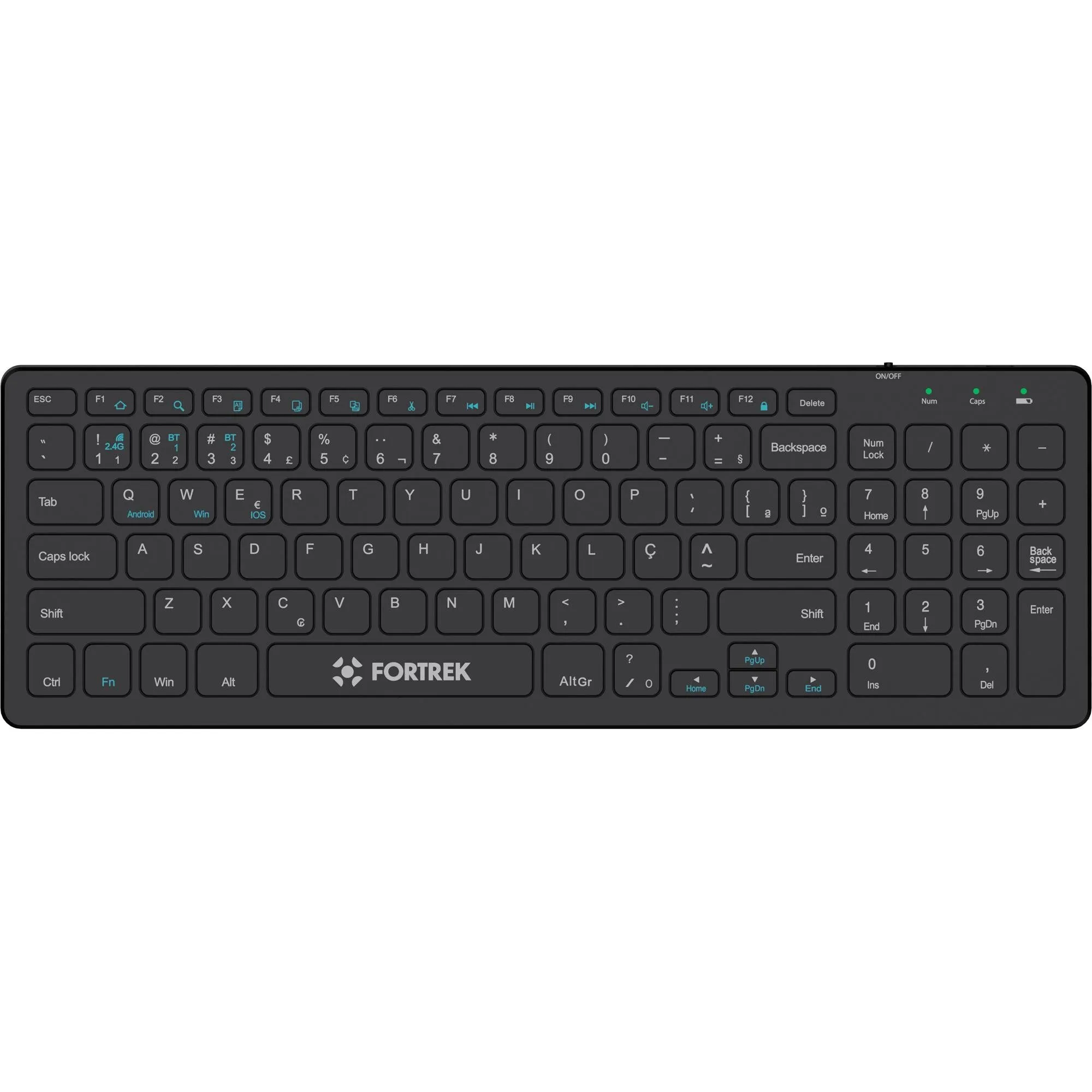 TECLADO BLUETOOTH FORTREK KB11 (85749)