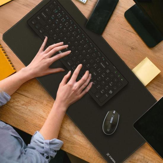 Teclado Sem Fio Office Fortrek KB11 Full Bluetooth Preto por 149,90 à vista no boleto/pix ou parcele em até 5x sem juros. Compre na loja Fortrek!