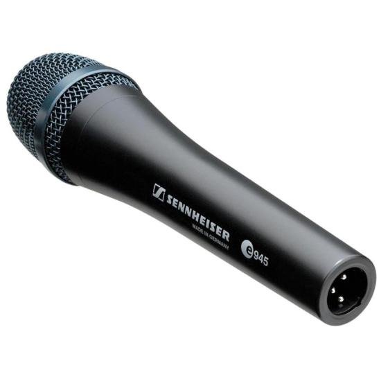 Microfone Sennheiser E945 Dinâmico Supercardióide por 1.999,00 à vista no boleto/pix ou parcele em até 12x sem juros. Compre na loja Mundomax!