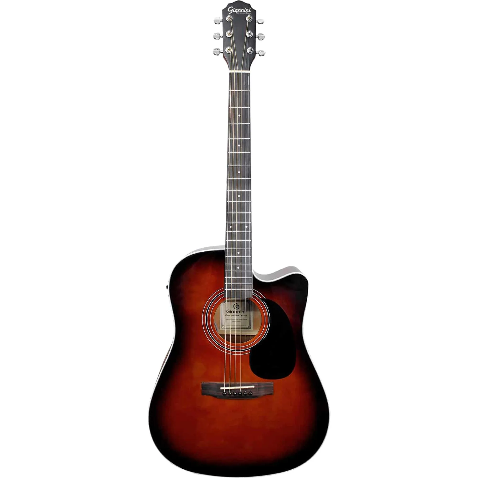 Violão Giannini Performance Deluxe Dreadnought Ceq Sunburst (85791)