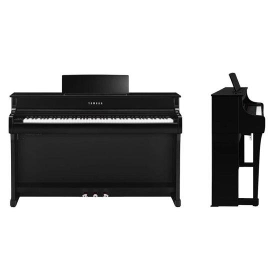 Piano Yamaha Clavinova CLP-835 Digital Preto Polished Ebony por 21.499,00 à vista no boleto/pix ou parcele em até 12x sem juros. Compre na loja Mundomax!