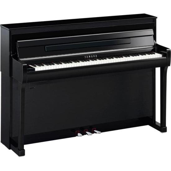 Piano Yamaha Clavinova CLP-885 Digital Preto Polished Ebony por 0,00 à vista no boleto/pix ou parcele em até 1x sem juros. Compre na loja Mundomax!