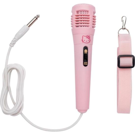 Caixa de Som Com Microfone Letron Hello Kitty 60w Rosa por 499,00 à vista no boleto/pix ou parcele em até 10x sem juros. Compre na loja Mundomax!