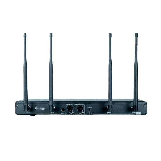 Microfone Kadosh Sem Fio Digital Duplo 622H por 3.199,00 à vista no boleto/pix ou parcele em até 12x sem juros. Compre na loja Mundomax!